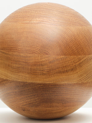 Natural Oak | Egg Sculpture