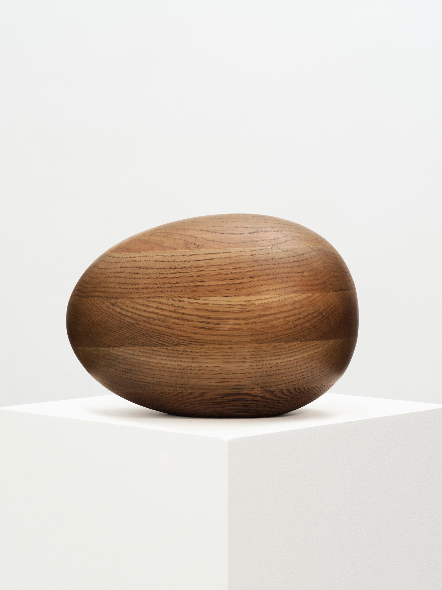 Smoked Oak | Egg Sculpture