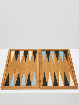 Oak and Brass | Backgammon Board