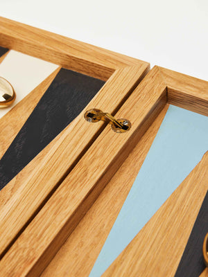 Oak and Brass | Backgammon Board