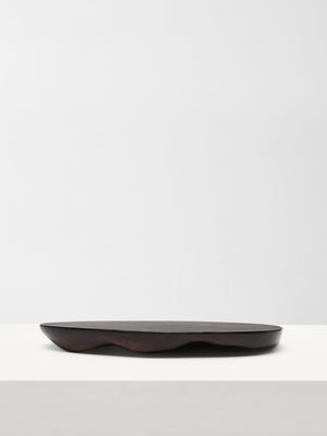 Ripple Plate | Smoked Oak