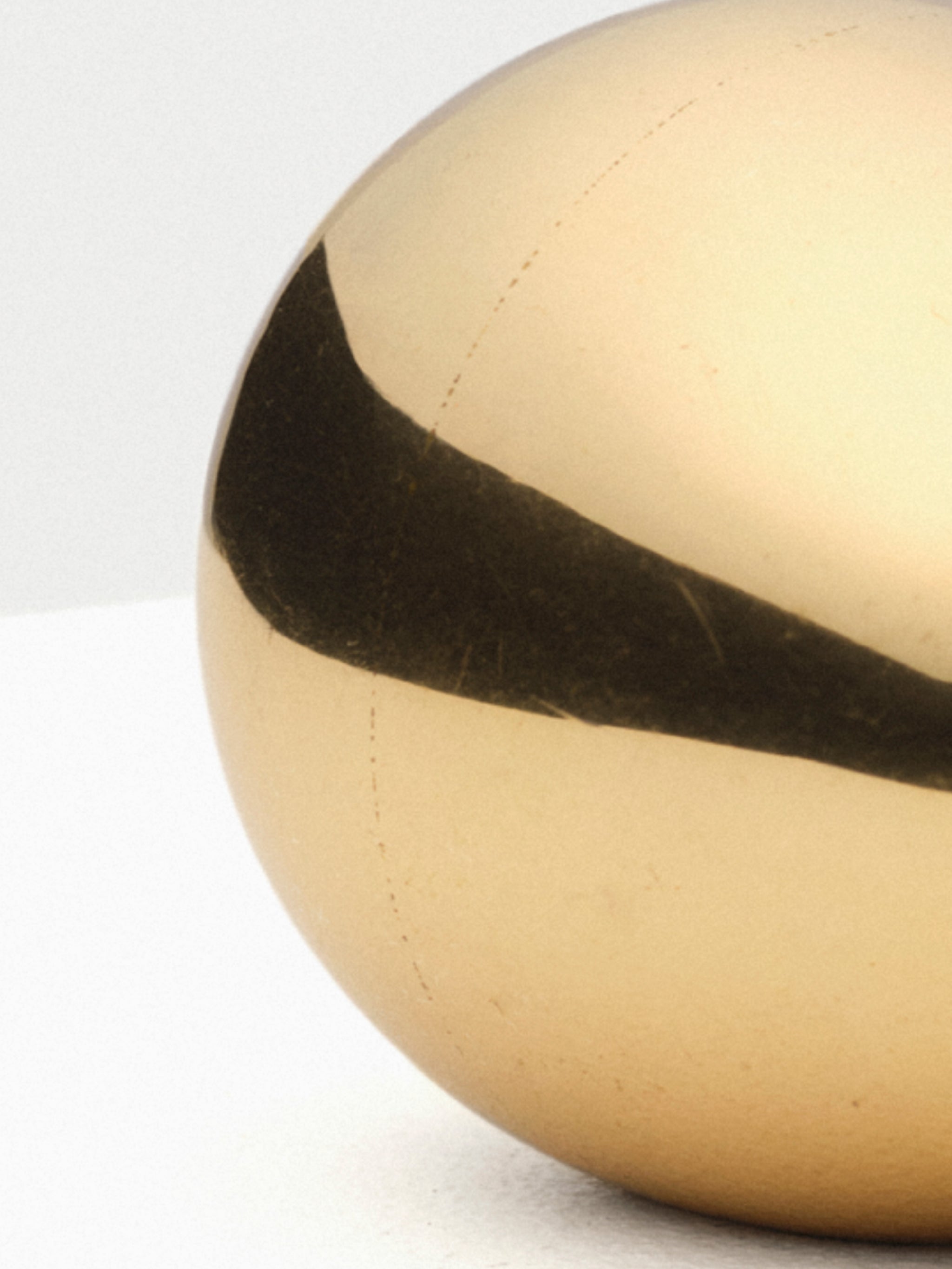 Brass Egg Paperweight Fourth St