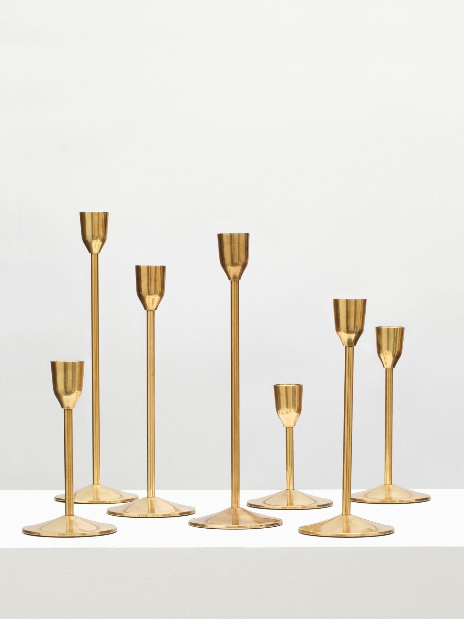 Polished Brass | Candlestick Set