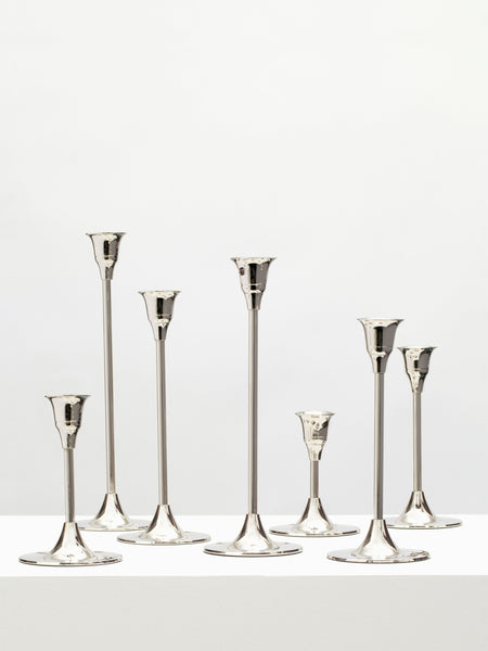 Silver Candlestick Set
